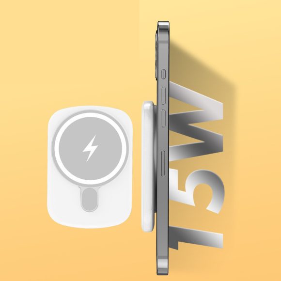 Fast Charging Compact And Portable Magnetic Wireless Power Bank - Image 9