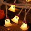 PVC Soft Material Halloween Lighting Chain Pumpkin Ghost Bat Modeling Lamp Indoor And Outdoor Home Decoration - Image 3