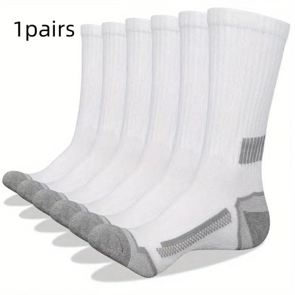 Men's Simple Basketball Mid-calf Socks - Image 6