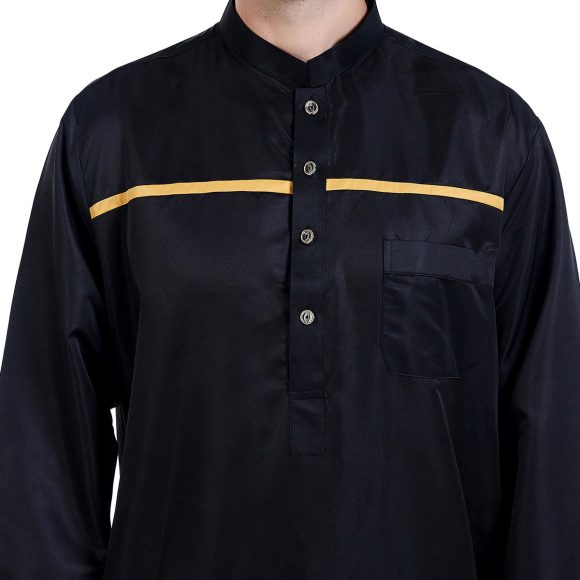 Foreign Trade Muslim Arab Middle East Men's Robe - Image 9