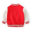Children's Cardigan Jacket Baseball Sweater Set - Image 2