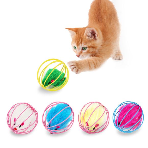 Cage Mouse Cat Toy Plush Pet Supplies - Image 4