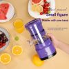 Electric Orange Juicer Lemon Juicer Squeezer Usb Rechargeable Citrus Juicer Machines Usb Rechargeable Portable Blender Kitchen Gadgets - Image 2