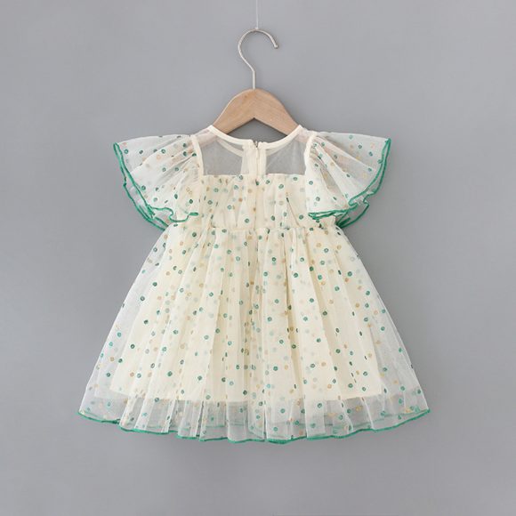 Clothing Party Romper Children girls kids dresses Overall - Image 3