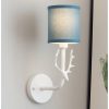 Modern Bedroom Bedside Aisle Wall Lamp Wrought Iron Antlers Living Room Hotel Lamps - Image 9