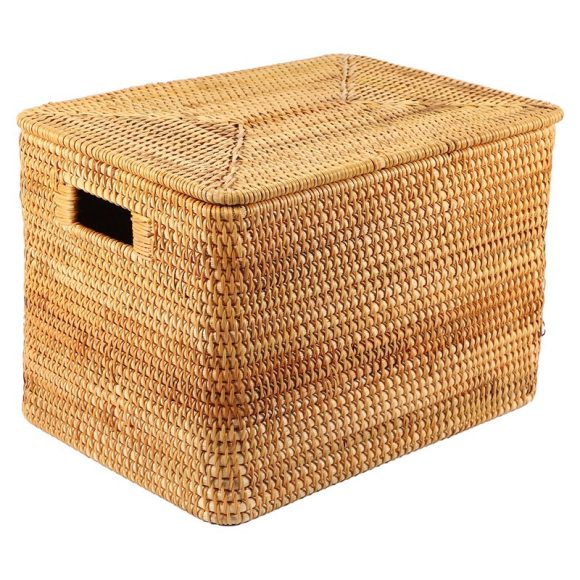 Vietnamese Rattan Storage Baskets Handmade - Image 2