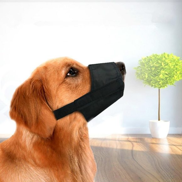 Dog Muzzle - Adjustable Soft Breathable Tribal Nylon Dog Mouth Guard Cover For Small, Medium And Large Dogs, Anti Chewing, Barking & Biting - Image 5