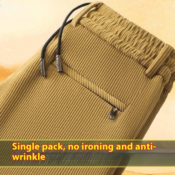Korean Style Trendy All-matching Corduroy Pants - Image 8