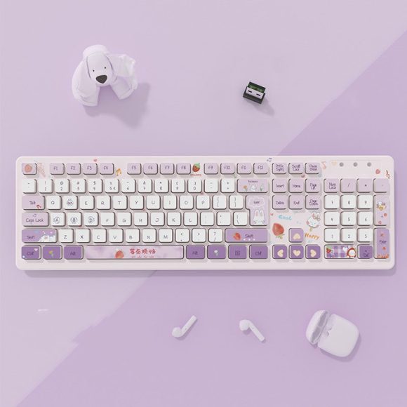 Plastic Wireless Keyboard For Computer - Image 5