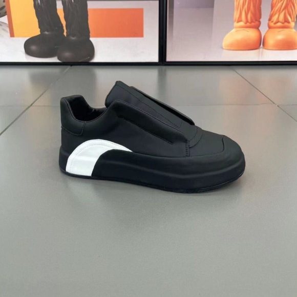 Genuine Leather Slip-on Breathable Running Casual Shoes - Image 8