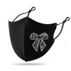 Diamond Mask Shiny Diamond Bow Creative Cloth Mask - Image 6