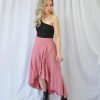 European And American Solid Color Stitching Drape Dovetail Rubber Band High Waist Fashion Leisure Women's Skirt - Image 5