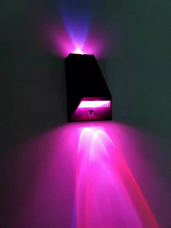 Solar Garden Courtyard Household Waterproof Up And Down Glow Outdoor Decoration Wall Lights - Image 3
