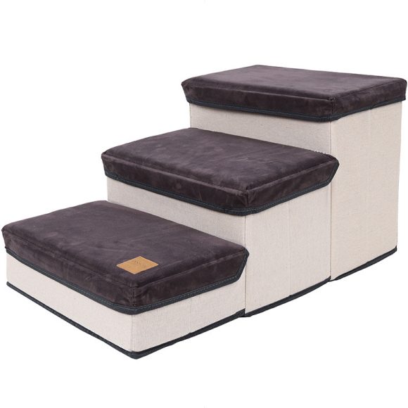 Foldable Storage Pet Dog Stairs - Image 3