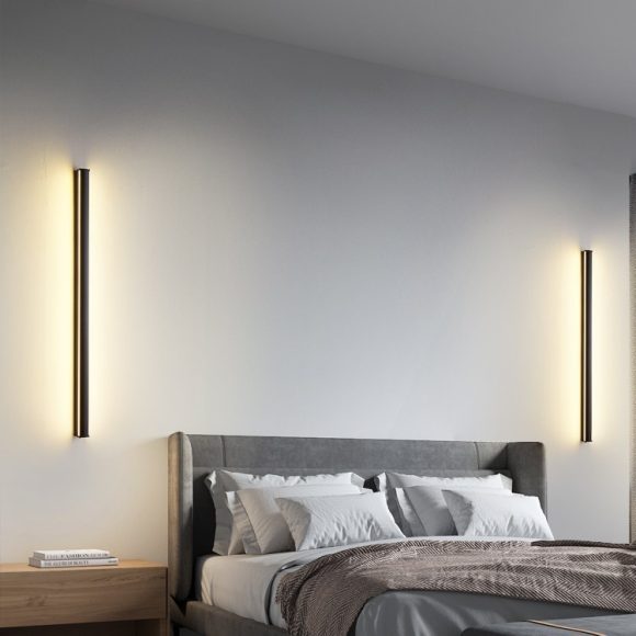 Atmosphere Lamp In The Corner Of The Background Wall Of The Bedroom And Living Room - Image 4