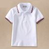 CUHK Childrens White Lapel T Shirt - Image 3