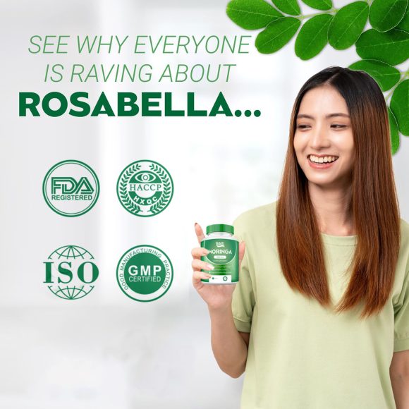 Pure Moringa Powder Capsules Of Nutrient-Rich Moringa - Natural Antioxidant Superfood - Promotes Energy, Skin Health, Gut Well-Being - With Essential Vitamins & Amino Acids 60 Count - Image 4