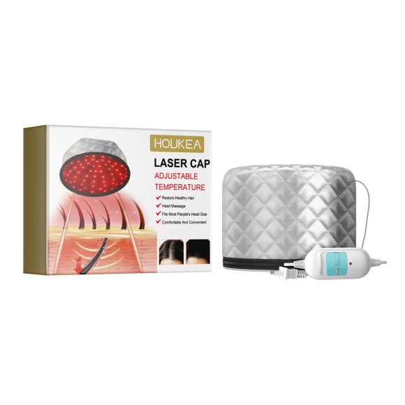 Heating Cap Repair Hair Damaged Dry Manic Head Massage Care - Image 3