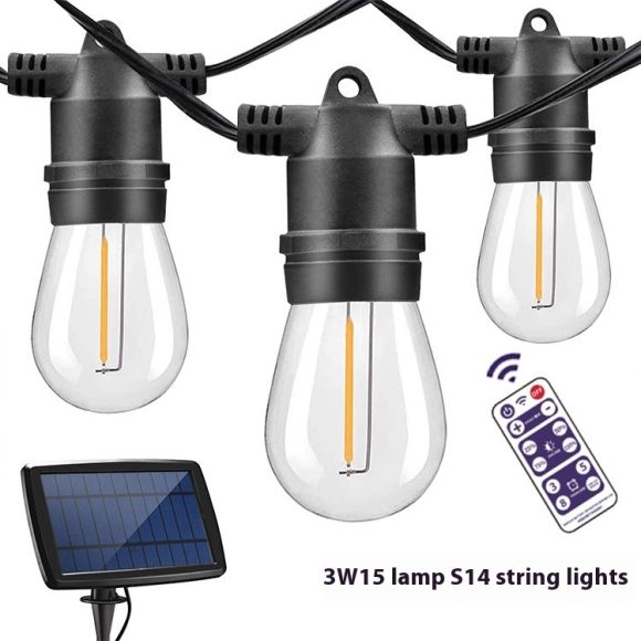 Waterproof LED Outdoor Solar String Lights - Image 8