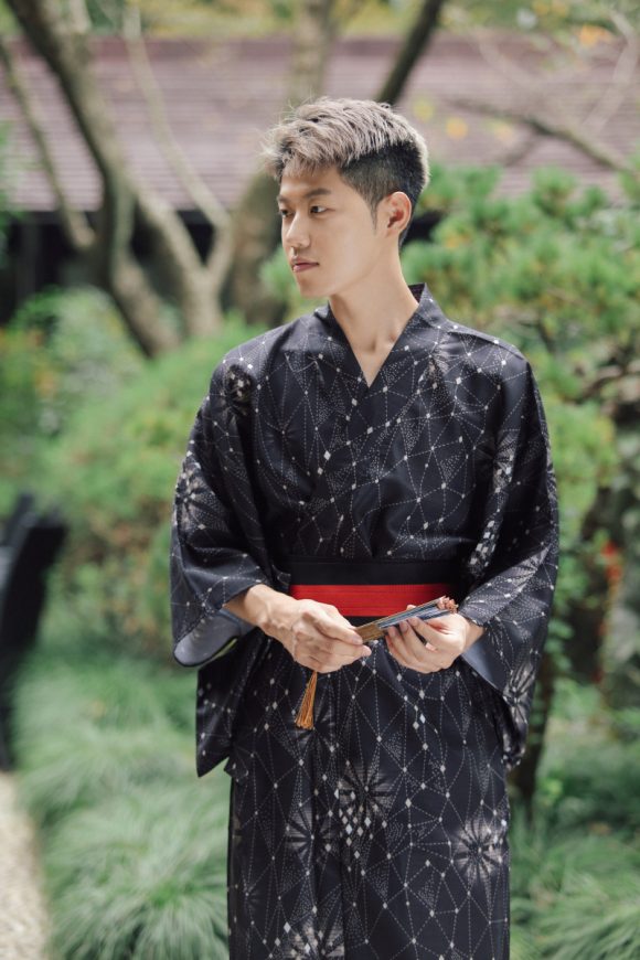 Japanese Kimono Male Traditional Samurai Gentleman - Image 9