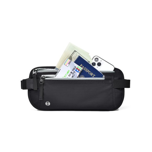 Passport Document Bag Personal Invisible Waterproof Mobile Phone Rfid Waist Bag - Image 5