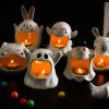 Special Halloween Ghost Festival Ceramic Craft Ornaments - Image 2