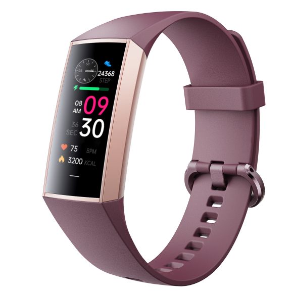 C80 Smart AMOLED Screen Power Heart Rate Blood Oxygen Monitoring Bracelet - Image 4