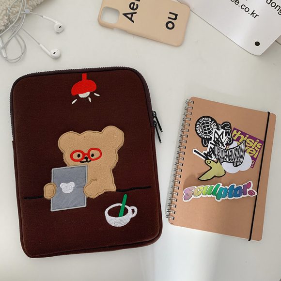 Cute Bear Laptop Bag Liner - Image 2
