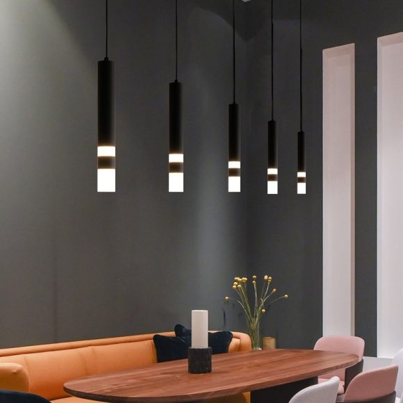 Nordic Button Glass Ball Bubble Living Room Chandelier Henan 3 Guest Dining Room Square Lamp - Image 8