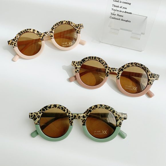Children's Sunglasses Round Frame Sun Protection And Sunshade Fashion All-matching - Image 6