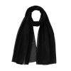 Women's Pure Color Pearl Chiffon Bubble Scarf Gauze Scarf - Image 9