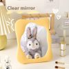 Simple Special-shaped Living Room Cosmetic Mirror Desktop Plastic Irregular Cosmetic Mirror