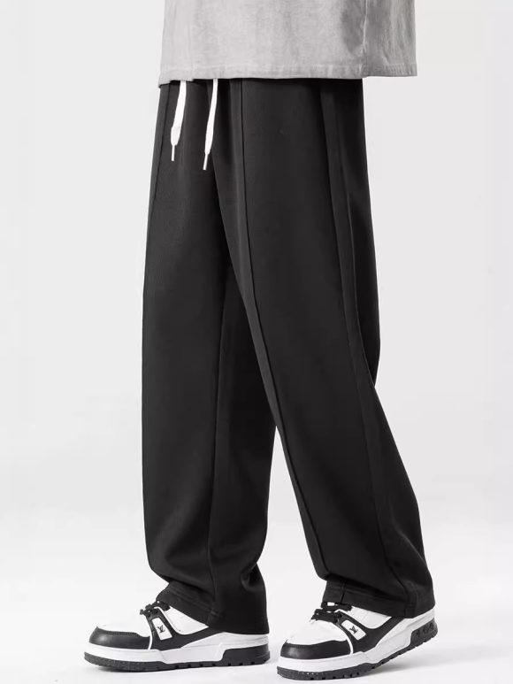 Loose Straight Casual Men's Clothing Pants - Image 6