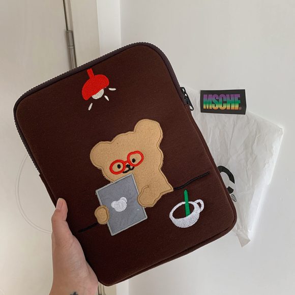 Cute Bear Laptop Bag Liner - Image 6