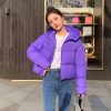 Women's Simple Casual Hooded Short Down Jacket - Image 5