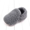 Solid Color Baby Toddler Shoes Plus Velvet Soft Rubber Sole Non-slip - Image 4