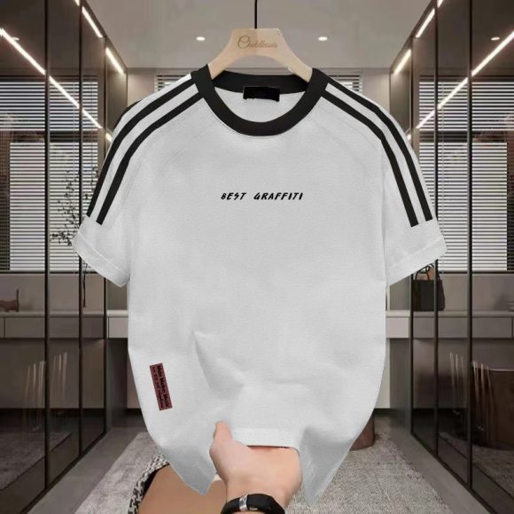 Men's Summer Thin Heavy Cotton Short Sleeve - Image 8