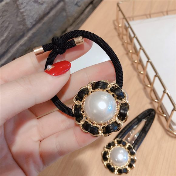 Hair Trim Clip Spring Fragrance Pearl Hair Clip Bangs Clip Student Hair Accessories - Image 2