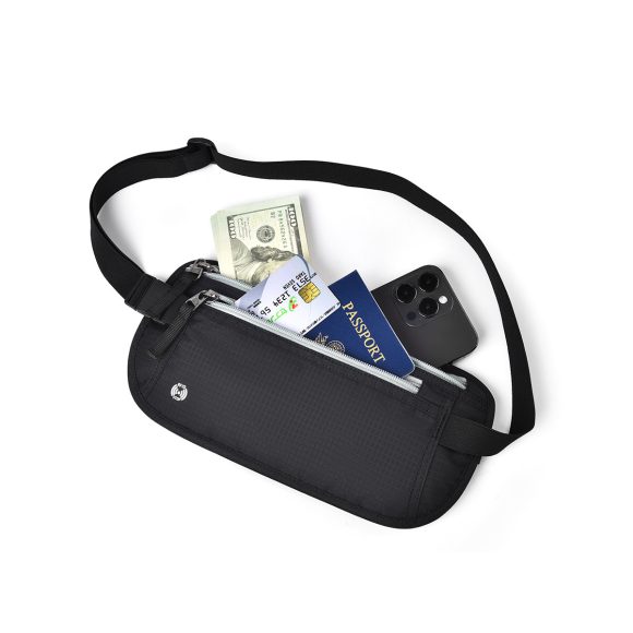Passport Document Bag Personal Invisible Waterproof Mobile Phone Rfid Waist Bag - Image 10