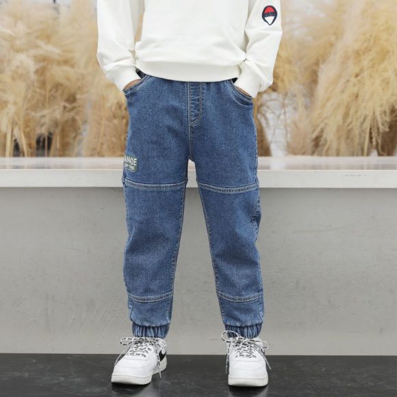 Boys' Jeans Spring And Autumn Models New Spring - Image 2
