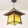 Retro Chinese Style Chandelier Tea Room Southeast Asia Chandelier Bamboo Lamp