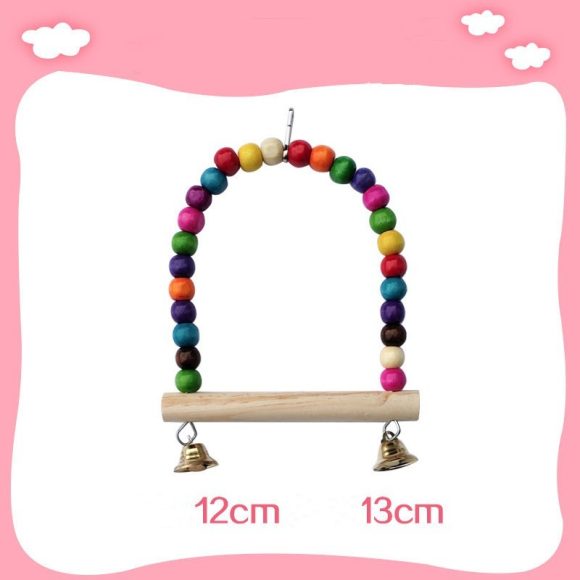 Parrot Bird With Toy Supplies Swing Ring Aerial Ladder Climbing Ladder - Image 2