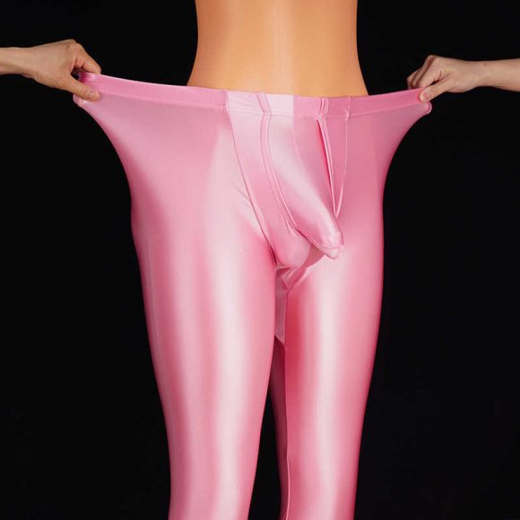 Shiny Sexy Men's Leggings Slim Fit Free Plus Size - Image 9