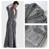 Men's Winter Coral Fleece Nightgown Homewear Thickened Pajamas - Image 7