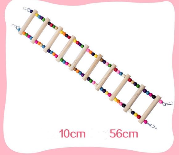Parrot Bird With Toy Supplies Swing Ring Aerial Ladder Climbing Ladder - Image 5