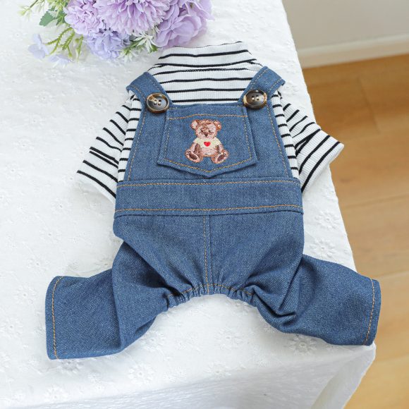 Pet Clothes Dog Clothing Cute Bear - Image 5