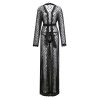 New Men's Japanese-style Polka Dot Lace Bathrobe - Image 6
