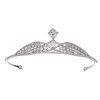 Simple Rhinestone Silver Headband Crown - Image 9