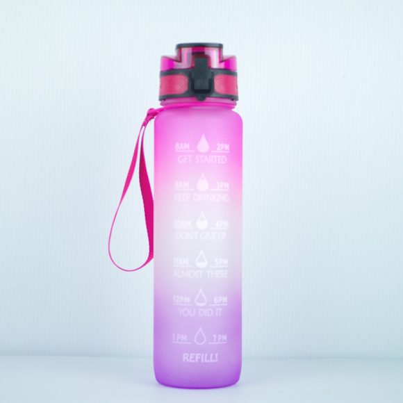 Transparent Flask Water Bottle 1000ml Bottled Kawaii Bottle Bpa Free Infuser Plastic Milk Sports Clear Water Bottle Kawaii Cup - Image 9