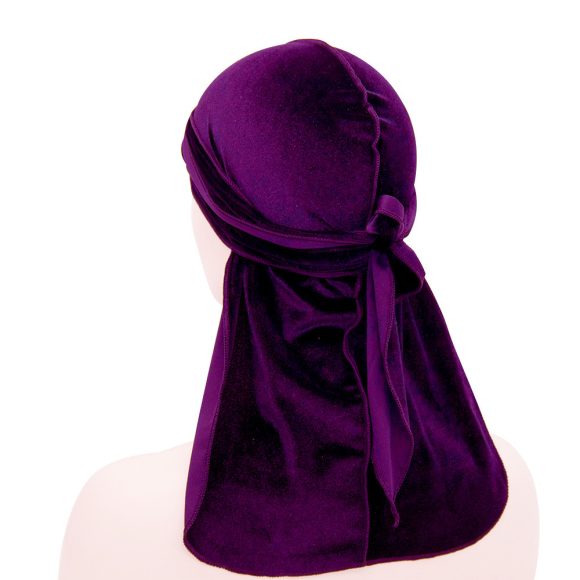 Velvet Long Tail Pirate Hat - Image 3